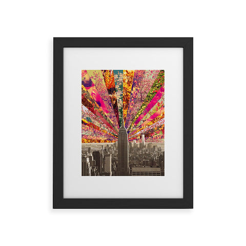 Bianca Green Blooming NY Framed Art Print