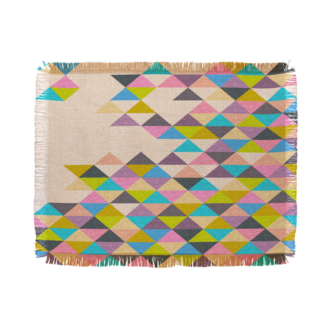 Bianca Green Completely Incomplete Throw Blanket