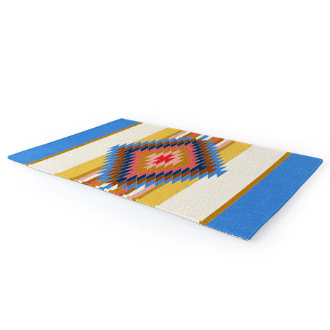 Bianca Green Fiesta Blue Area Rug