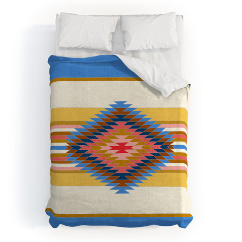 Bianca Green Fiesta Blue Duvet Cover