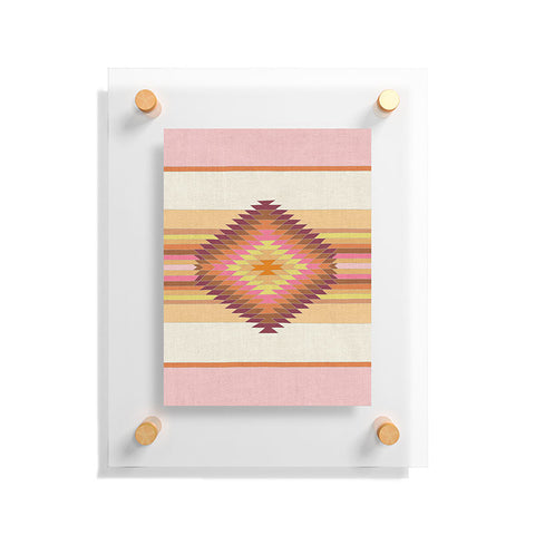 Bianca Green Fiesta Rose Floating Acrylic Print