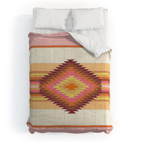 Bianca Green Fiesta Rose Comforter