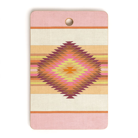 Bianca Green Fiesta Rose Cutting Board Rectangle