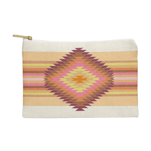 Bianca Green Fiesta Rose Pouch