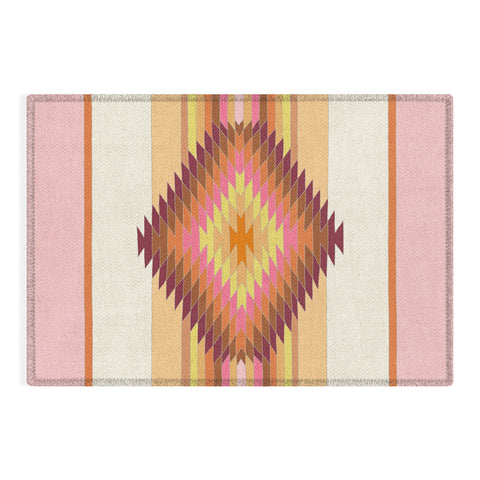 Bianca Green Fiesta Rose Outdoor Rug