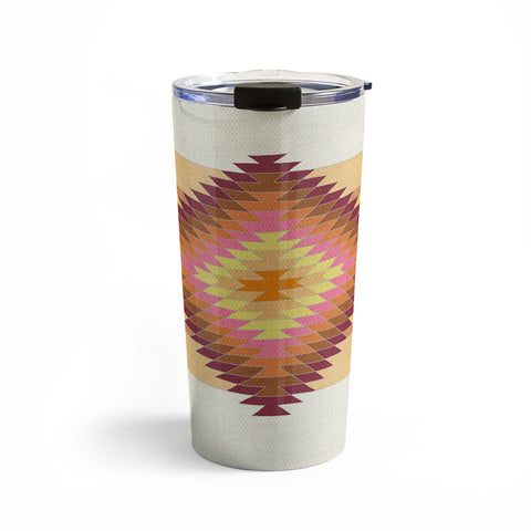 Bianca Green Fiesta Rose Travel Mug