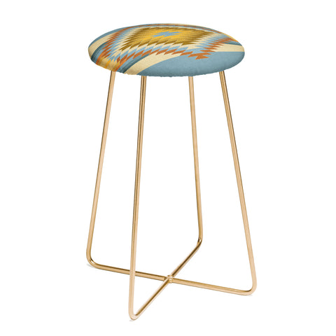 Bianca Green Fiesta Vintage Counter Stool