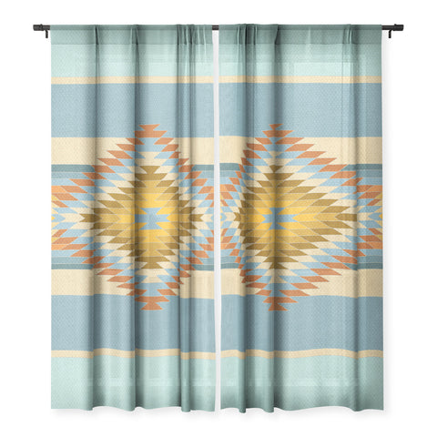 Bianca Green Fiesta Vintage Sheer Non Repeat