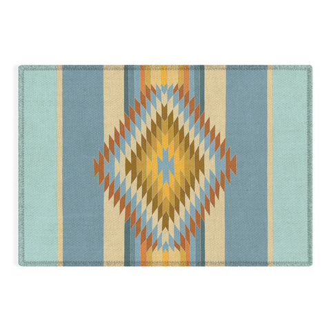Bianca Green Fiesta Vintage Outdoor Rug