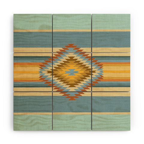 Bianca Green Fiesta Vintage Wood Wall Mural