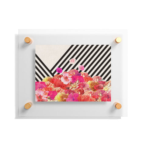 Bianca Green Floraline II Floating Acrylic Print