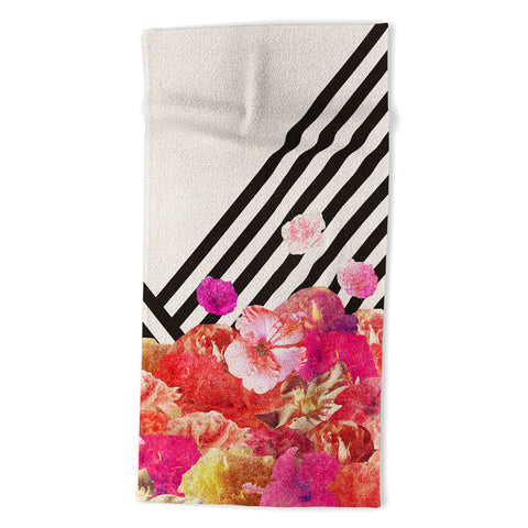 Bianca Green Floraline II Beach Towel