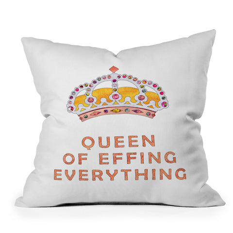 Bianca Green Her Daily Motivation Copper Outdoor Throw Pillow