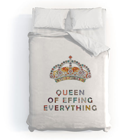 Bianca Green Her Daily Motivation Duvet Cover