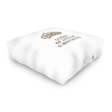 Bianca Green Her Daily Motivation Outdoor Floor Cushion