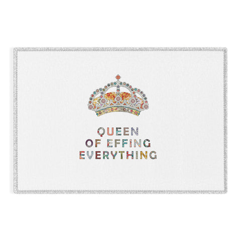 Bianca Green Her Daily Motivation Outdoor Rug