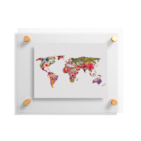 Bianca Green Its Your World Floating Acrylic Print