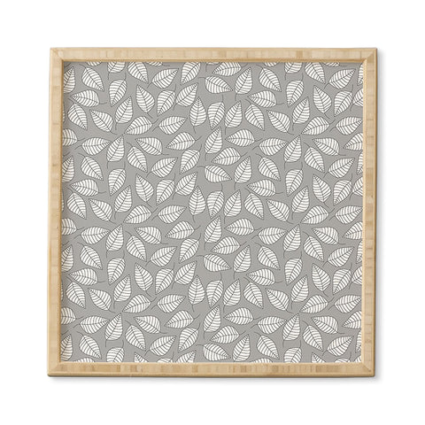 Bianca Green Leafy Framed Wall Art