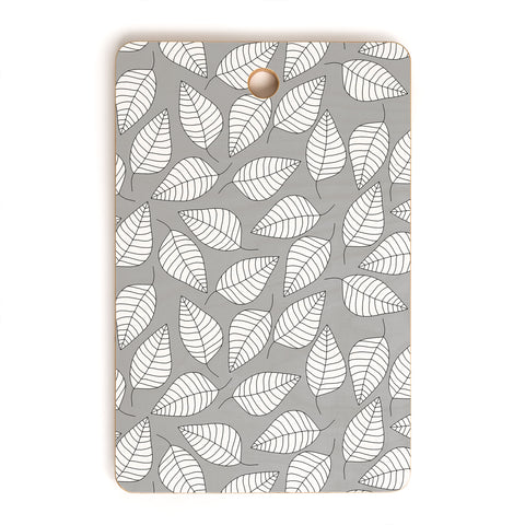 Bianca Green Leafy Cutting Board Rectangle