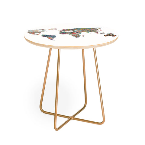 Bianca Green Louis Armstrong Told Us So Round Side Table