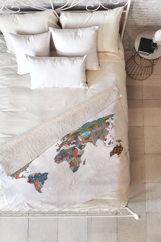 Bianca Green Louis Armstrong Told Us So Fleece Throw Blanket