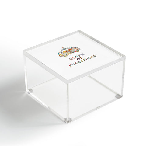 Bianca Green Queen Of Everything Acrylic Box