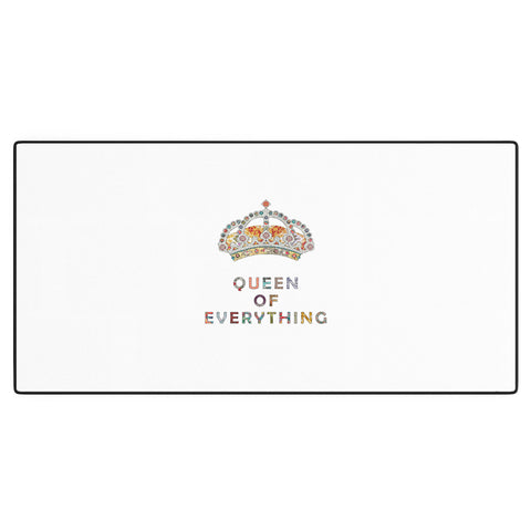 Bianca Green Queen Of Everything Desk Mat