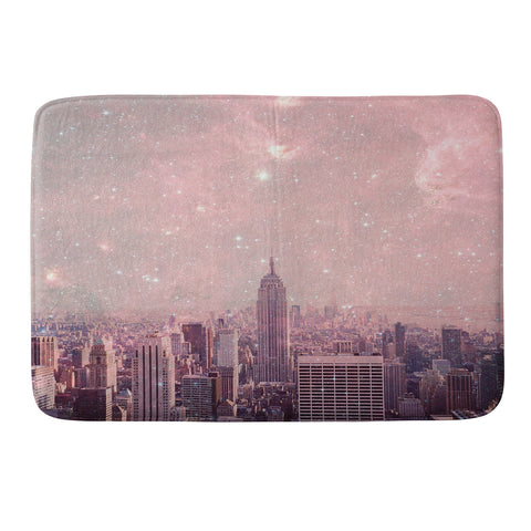 Bianca Green Stardust Covering New York Memory Foam Bath Mat