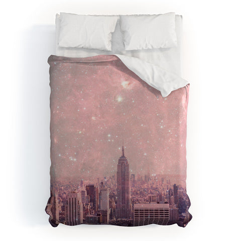Bianca Green Stardust Covering New York Duvet Cover