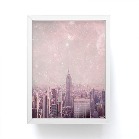 Bianca Green Stardust Covering New York Framed Mini Art Print