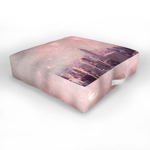 Bianca Green Stardust Covering New York Outdoor Floor Cushion
