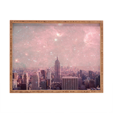 Bianca Green Stardust Covering New York Rectangular Tray