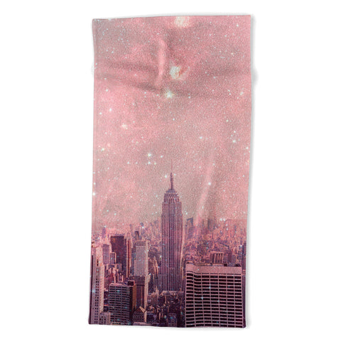 Bianca Green Stardust Covering New York Beach Towel