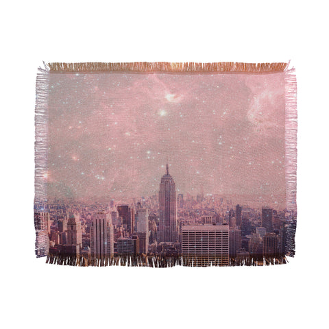 Bianca Green Stardust Covering New York Throw Blanket