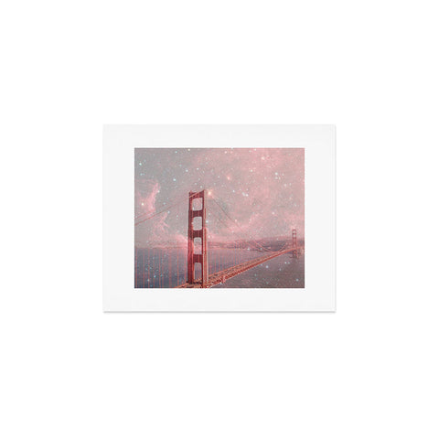 Bianca Green Stardust Covering San Francisco Art Print