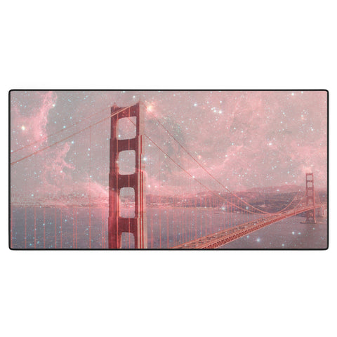 Bianca Green Stardust Covering San Francisco Desk Mat