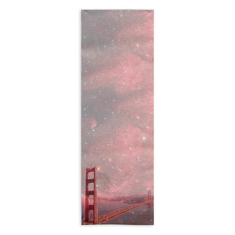 Bianca Green Stardust Covering San Francisco Yoga Towel