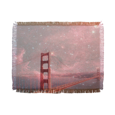 Bianca Green Stardust Covering San Francisco Throw Blanket