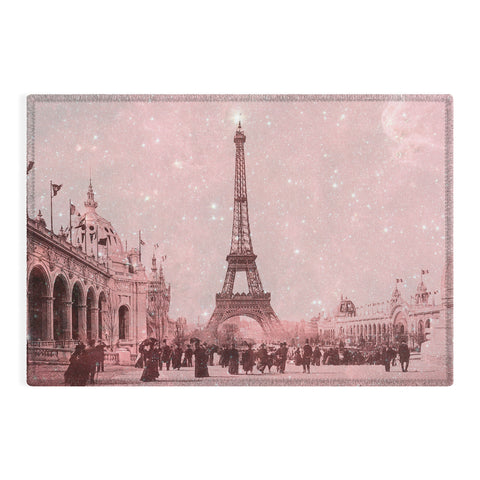Bianca Green Stardust Covering Vintage Paris Outdoor Rug