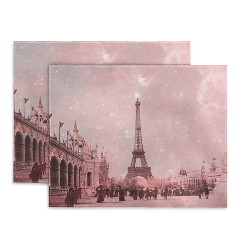 Bianca Green Stardust Covering Vintage Paris Placemat