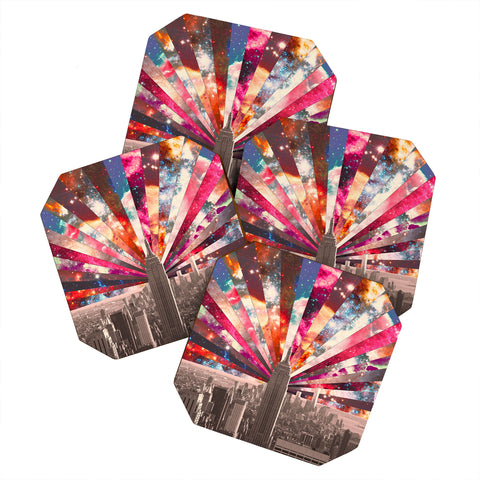 Bianca Green Superstar New York Coaster Set