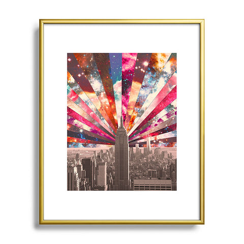 Bianca Green Superstar New York Metal Framed Art Print