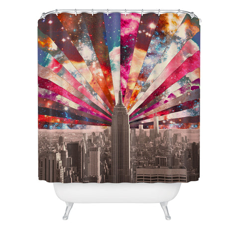 Bianca Green Superstar New York Shower Curtain