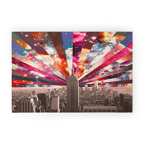 Bianca Green Superstar New York Welcome Mat