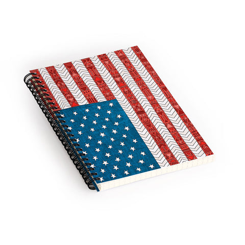 Bianca Green USA Spiral Notebook