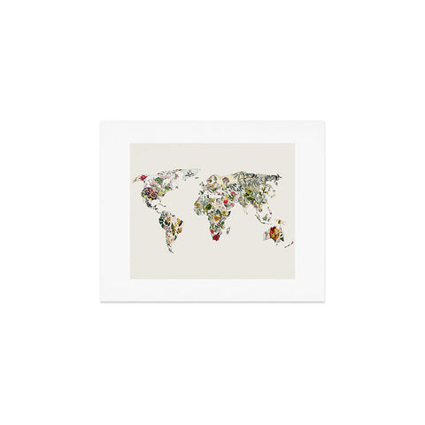 Bianca Green Vintage Botanical World Art Print
