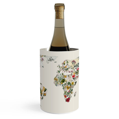 Bianca Green Vintage Botanical World Wine Chiller