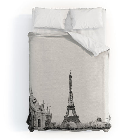 Bianca Green VINTAGE PARIS AROUND 1900 Duvet Cover