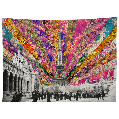 Bianca Green Vintage Paris Tapestry