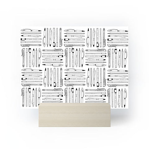 Bianca Green Weapons Of Mass Creation White Mini Art Print